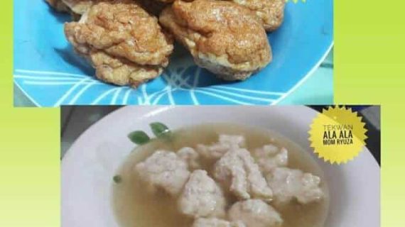 Pempek dan Tekwan Keto ala Lia Panca
