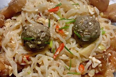 SHIRATAKI GORENG TELUR ASIN ala Puji Hastuti