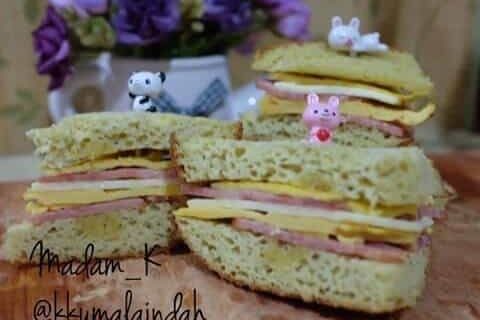 KETO SANDWICH ALA KUMALA INDAH
