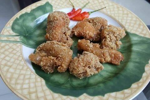 KULIT AYAM GORENG CRISPY ALA TRISSY ANGGRAINI