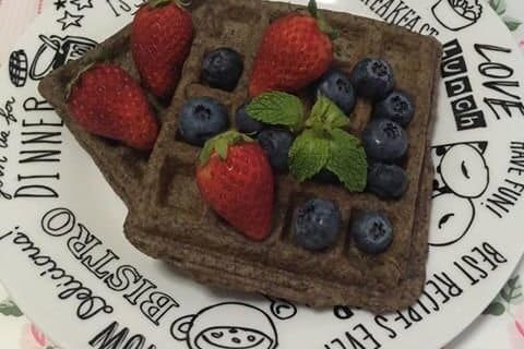 LOW – CARB FLAXSEED MAFFLE ALA DEBORA PRIHATNA