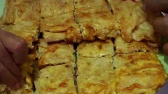 MARTABAK TELUR TUNA KULIT TAHU ALA VIA VITRYHA