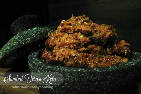 SAMBAL TERASI KETO ALA TEH NITA