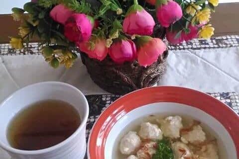 TEKWAN / SIOMAY AYAM UDANG ALA RAHUTAMI SANTIA DEVI SUWANDJI