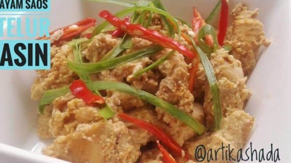 AYAM SAOS TELUR ASIN ALA ARTIKA SHADA