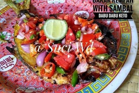 IKAN BANDENG BAKAR REMPAH WITH SAMBAL DABU – DABU ALA SUCI WULANDARI
