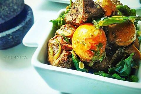 SAMBEL GORENG JEROAN CABE HIJAU ALA TEH NITA