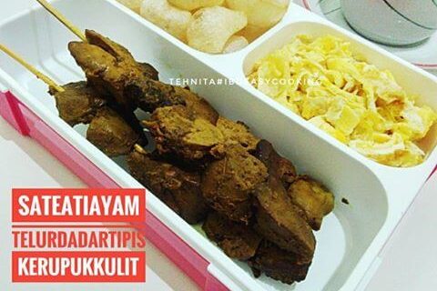 SATE ATI AYAM ALA TEH NITA