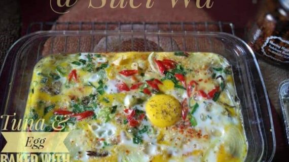 TUNA DAN EGG BAKED WITH CHESSE KETO ALA SUCI WULANDARI