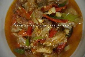 ASEM PEDAS DAGING TETELAN KETO ALA SUCI WULANDARI