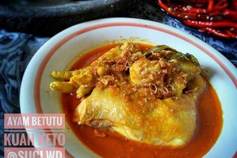 AYAM BETUTU KUAH KETO ALA SUCI WULANDARI