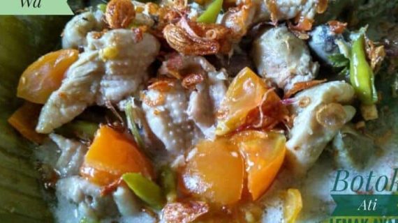 BOTHOK ATI LEMAK AYAM SRAGEN KETO ALA SUCI WULANDARI