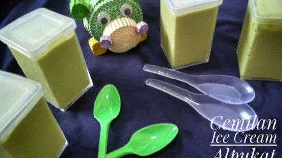 ICE CREAM ALPUKAT KEJU ALA SUCI WULANDARI