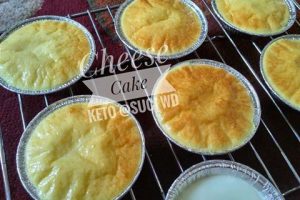 INDIVIDUAL CHEESECAKE KETO ALA SUCI WULANDARI