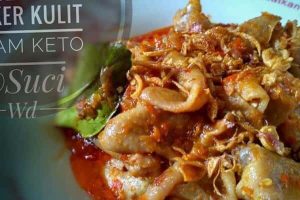 SEBLAK CEKER KULIT AYAM KETO ALA SUCI WULANDARI