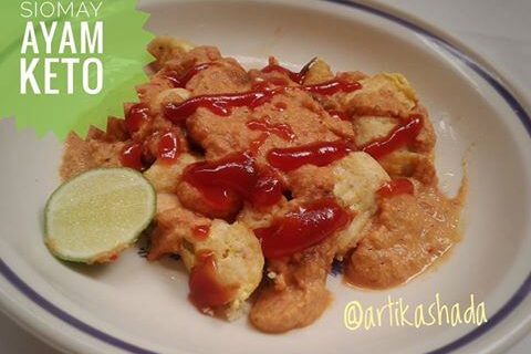 SIOMAY AYAM KETO ALA ARTIKA SHADA