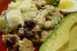CHICKEN SALAD WITH CRANBERRY ALA DIAH NUGRAHENI