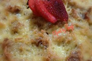 CUSTARD BREAD PUDDING ALA YAYANG AR