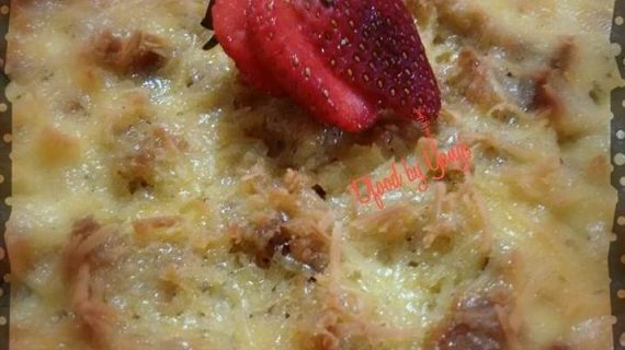 CUSTARD BREAD PUDDING ALA YAYANG AR
