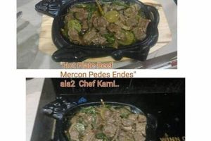 HOT PLATE BEEF MERCON ALA KARNI ALAMSYAHRI