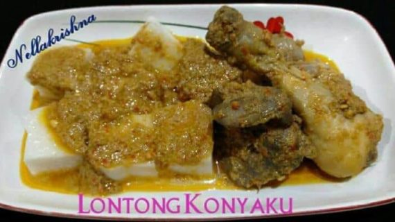 LONTONG KONYAKU ALA NELLA KRISHNA RUSDI