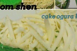 OGURA CAKE PANDAN MAGIG JAR ALA SHENI INDAHYATI