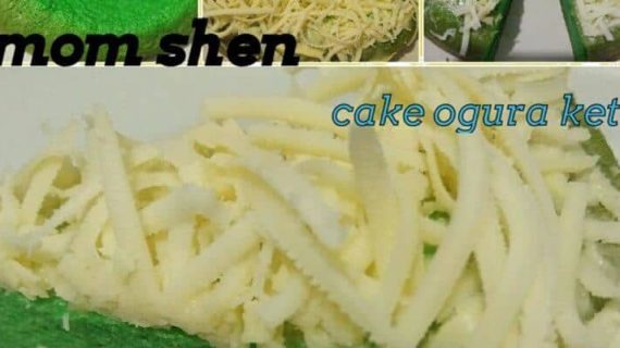 OGURA CAKE PANDAN MAGIG JAR ALA SHENI INDAHYATI