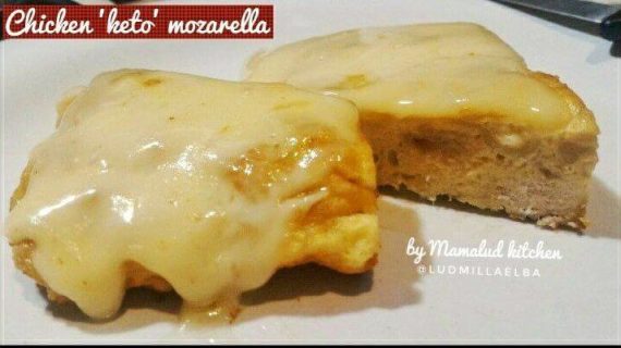 CHICKEN KETO MOZARELLA ALA LUDMILLA LUDI BADRUZ