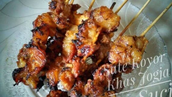 SATE KOYOR KHAS JOGJA ALA SUCI WULANDARI