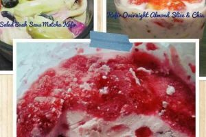 KEFIR STRAWBERY ICE CREAM ALA FENNY IRWAN