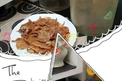 KRIPIK KULIT AYAM PEDAS ALA ERNA SUSANTO