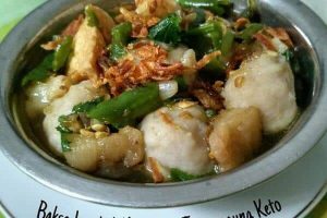 BAKSO LOMBOK ULEG KHAS TEMANGGUNG KETO ALA SUCI WULANDARI