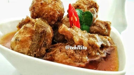 RENDANG BAKSO SAPI KETOFY ALA TEH NITA