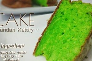 CAKE PANDAN KEJU KETOFY ALA NITA