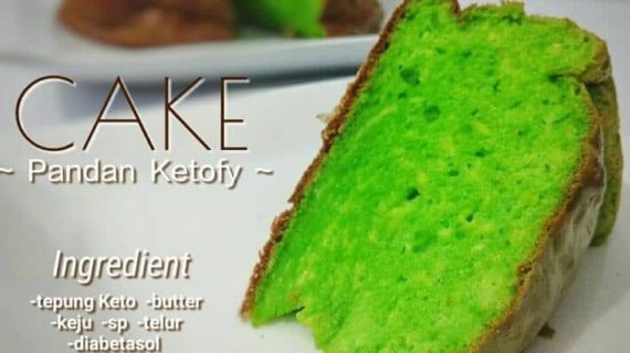 CAKE PANDAN KEJU KETOFY ALA NITA