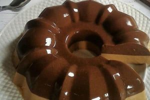 PUDING SANTAN COKLAT KOPI ALA IKA LISNAWATI