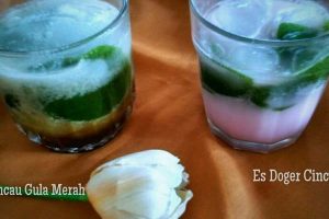 ES CINCAU GULA MERAH ALA SUCI WULANDARI
