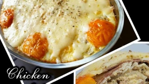 CHICKEN SMOKED BEEF EGG CHEESE ALA EVA BADRU