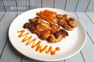 CHICKEN STEAK PANGGANG KETO ALA KETUT MAHENDRI