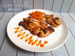 CHICKEN STEAK PANGGANG KETO ALA KETUT MAHENDRI