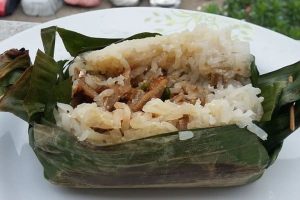 NASI BAKAR SHIRATAKI ISI TERI PEDAS ALA AGUSTINE