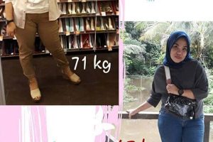 1 BULAN KETO, TIMBANGAN BERGESER KE KIRI 4 ANGKA