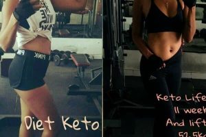 Keto 11 Minggu + Olga Angkat Beban