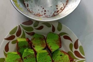 Bolu Hijau Redvelvet Ala Elisabeth Saraswati