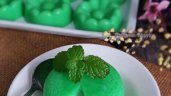 Puding Pandan Santan Ala Stefanie Mayke