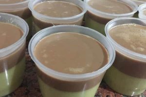Puding Santan Kopi Alpukat Ala Yulida Rangkuty‎