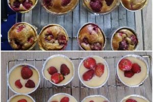 Keto Starwberry Yoghurt Cake Ala Anita Carolina H