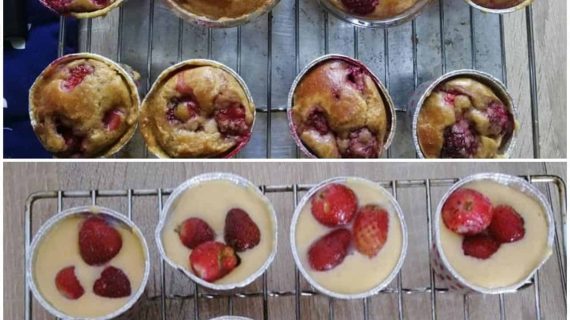 Keto Starwberry Yoghurt Cake Ala Anita Carolina H