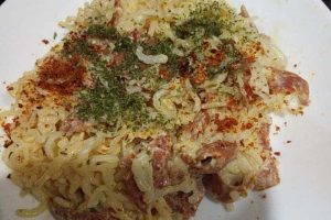 Shirataki Carbonara Ala Elisabeth Saraswati