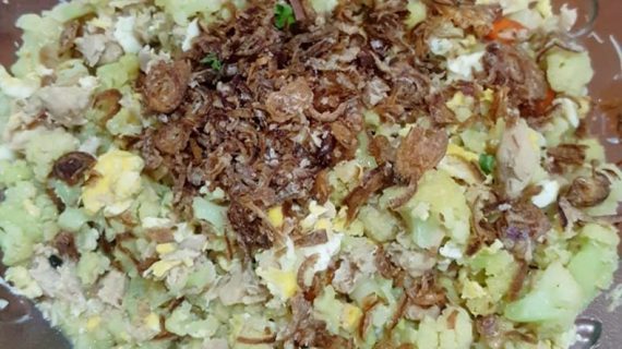 Nasi Goreng Bunga / Kembang Kol Ala Nia Renowaty
